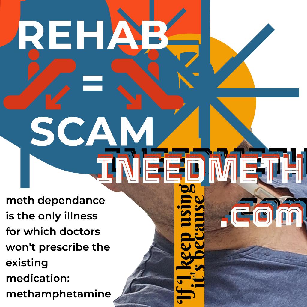 Rehab equals scam poster